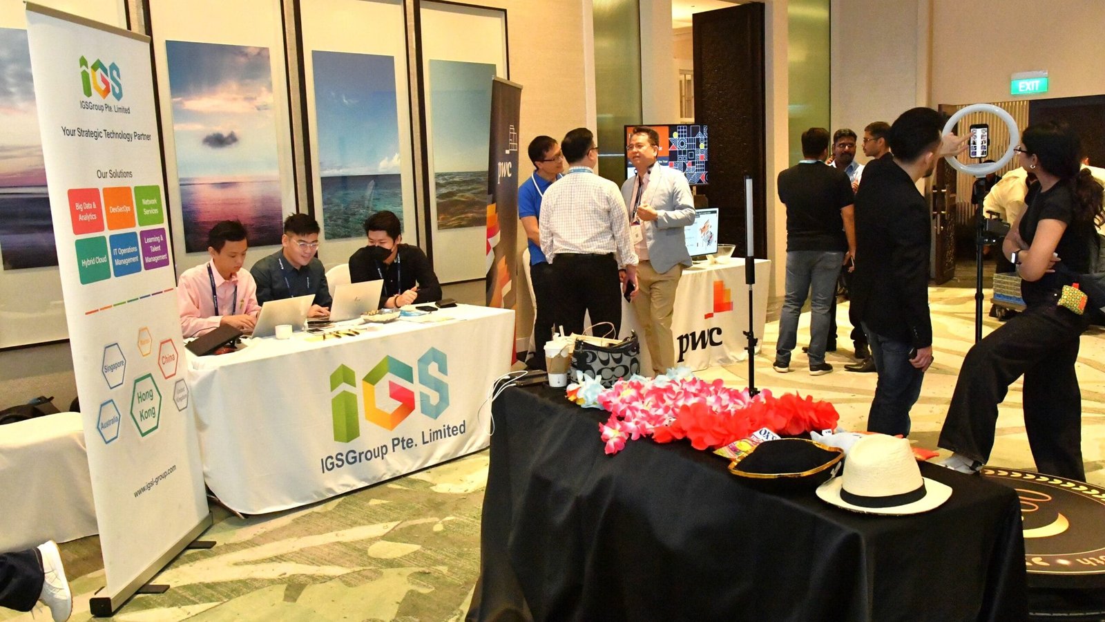 MICE Exhibiition booths