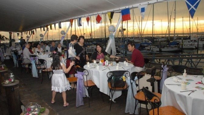 YM Wedding Dinner Raffles Marina